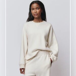 The Great. THE PLUSH SLOUCH SWEATSHIRT size XS